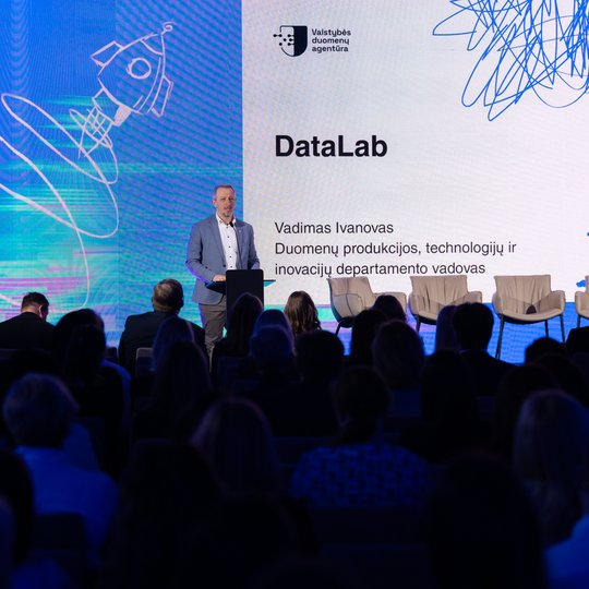 Vadimas Ivanovas – Valstybės duomenų agentūros Duomenų technologijų, produkcijos ir inovacijų departamento vadovas